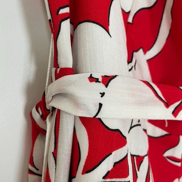 Elevenses Red & White Floral Jumpsuit - Picture 3 of 10
